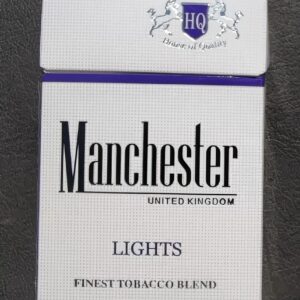Manchester Light Blue Cigarettes health reference on CigBrand