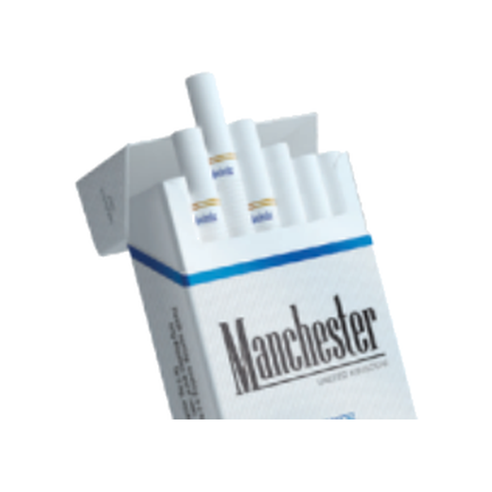 Manchester Lights Cigarettes - 1 Carton (10 Packs)