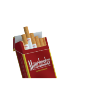 Manchester Red Cigarettes - 1 Carton (10 Packs)