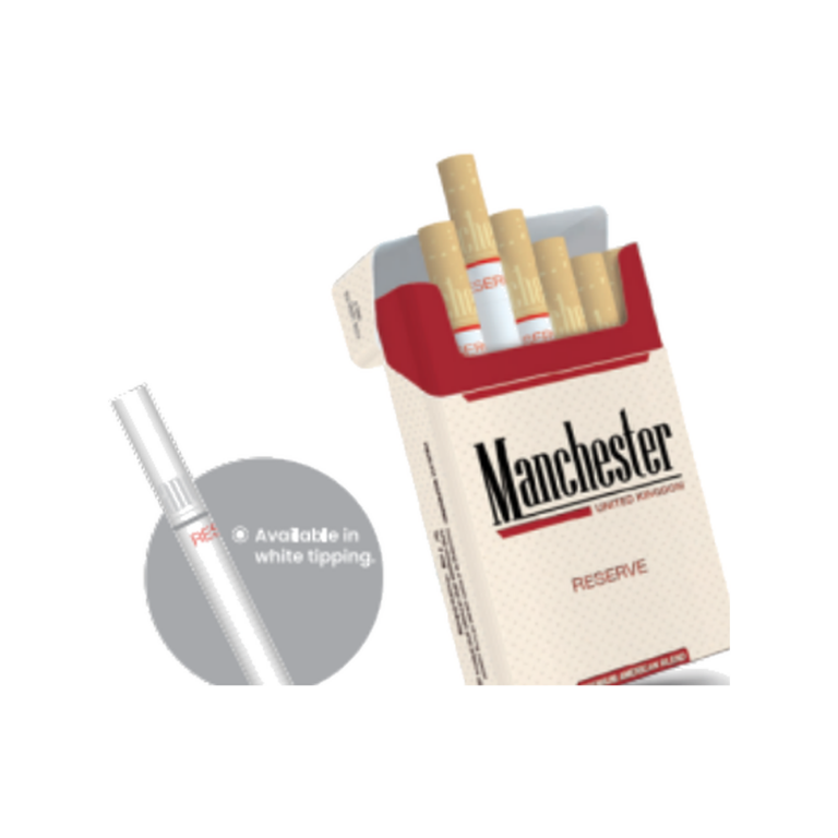 Manchester Reserve Cigarettes - 1 Carton (10 Packs)